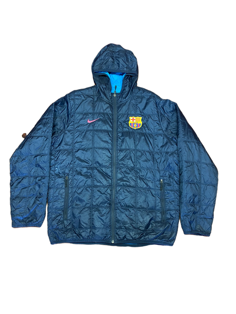 FC Barcelona Reversible Puffer Jacket Large